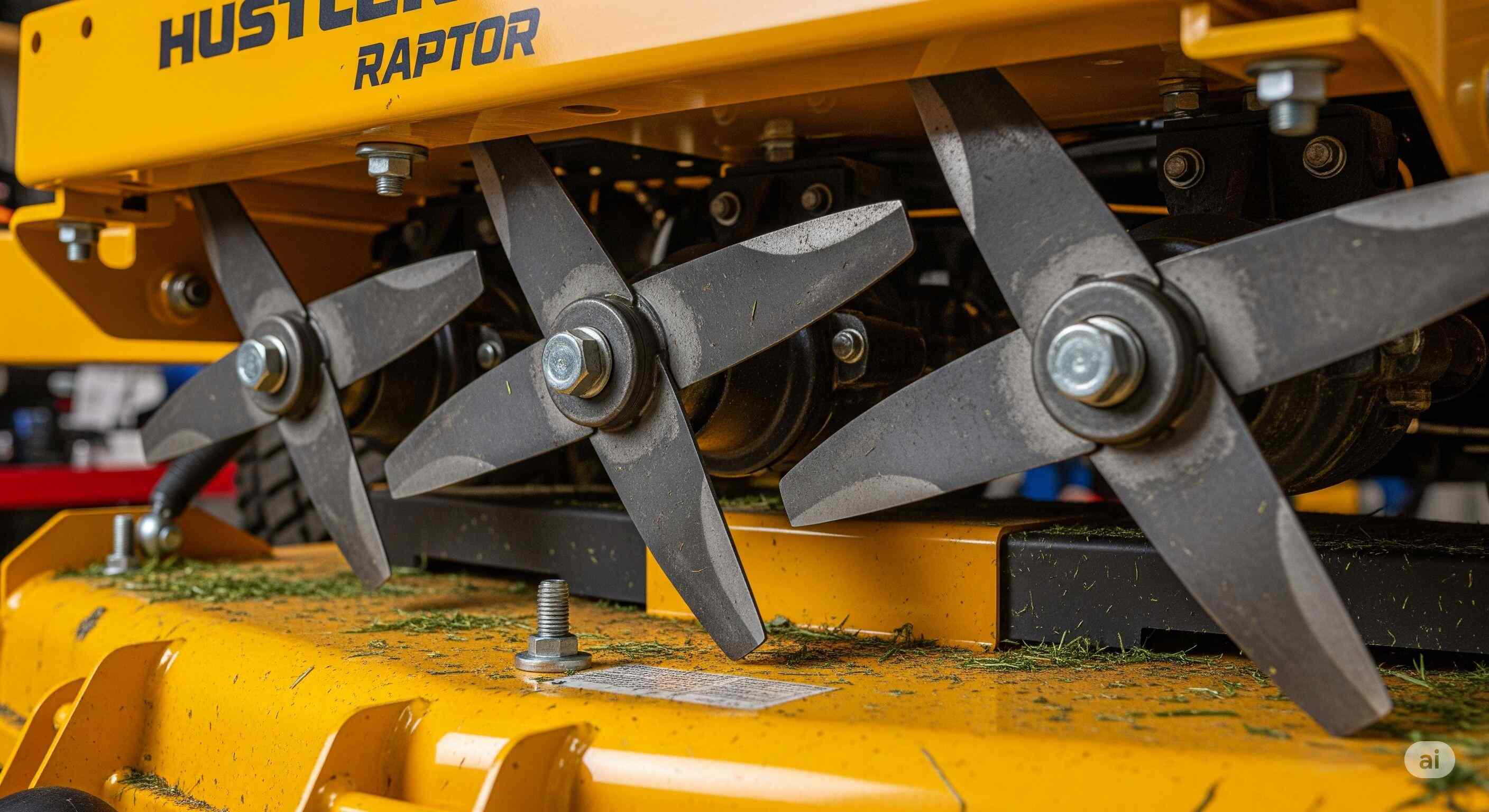 change blades hustler raptor blog